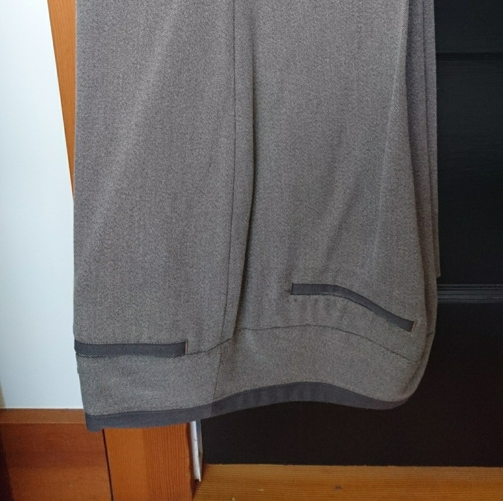 Brown marled Express Editor flare leg pants 6R